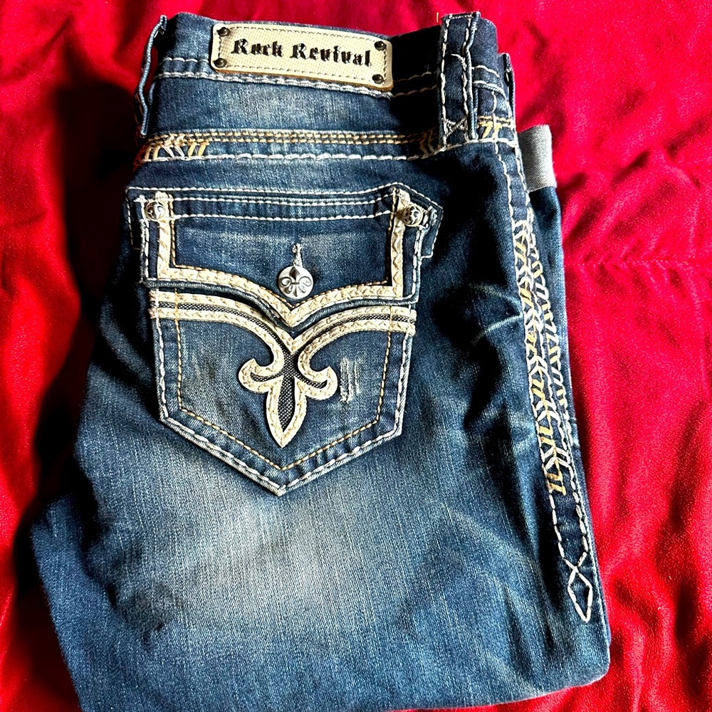 Rock Revival capri size 31
